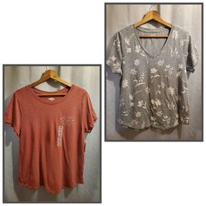 Two Short Sleeve Tee Shirts